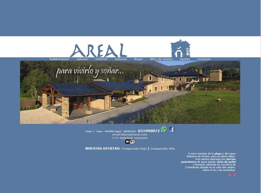 Areal | Turismo rural